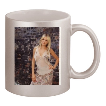 Sienna Miller 11oz Metallic Silver Mug