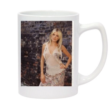 Sienna Miller 14oz White Statesman Mug