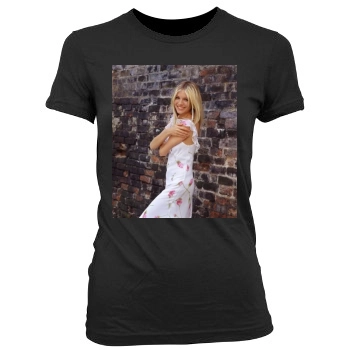 Sienna Miller Women's Junior Cut Crewneck T-Shirt