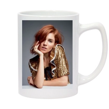 Sienna Miller 14oz White Statesman Mug