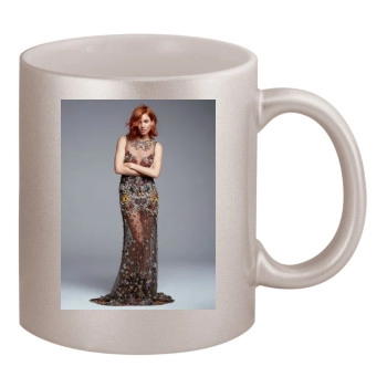 Sienna Miller 11oz Metallic Silver Mug