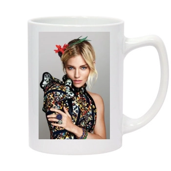 Sienna Miller 14oz White Statesman Mug