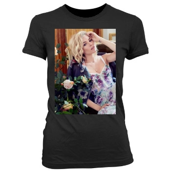 Sienna Miller Women's Junior Cut Crewneck T-Shirt