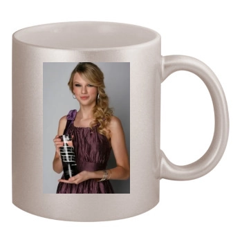 Taylor Swift 11oz Metallic Silver Mug