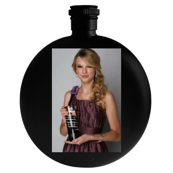 Taylor Swift Round Flask