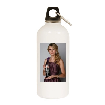 Taylor Swift White Water Bottle With Carabiner