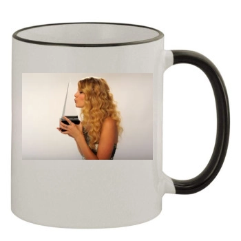 Taylor Swift 11oz Colored Rim & Handle Mug