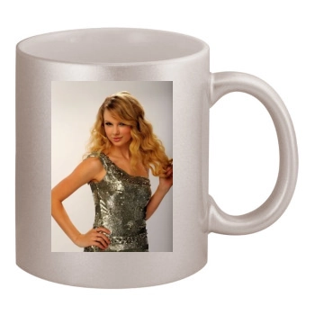 Taylor Swift 11oz Metallic Silver Mug