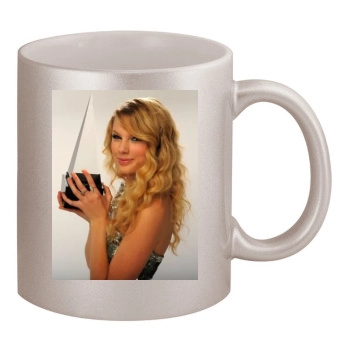 Taylor Swift 11oz Metallic Silver Mug