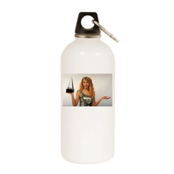 Taylor Swift White Water Bottle With Carabiner