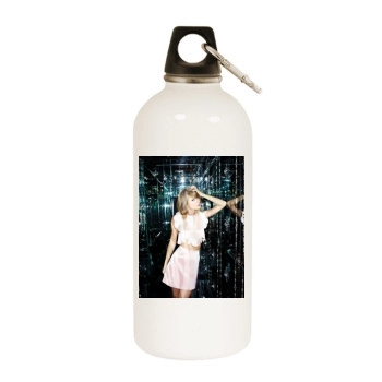 Taylor Swift White Water Bottle With Carabiner