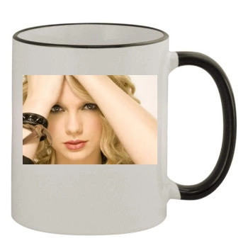 Taylor Swift 11oz Colored Rim & Handle Mug