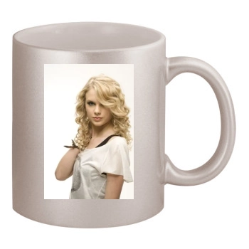 Taylor Swift 11oz Metallic Silver Mug