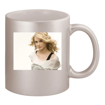 Taylor Swift 11oz Metallic Silver Mug