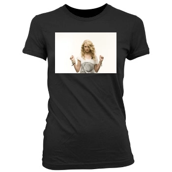 Taylor Swift Women's Junior Cut Crewneck T-Shirt