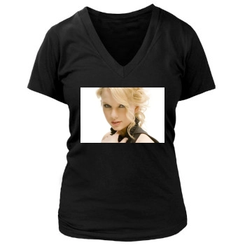 Taylor Swift Women's Deep V-Neck TShirt