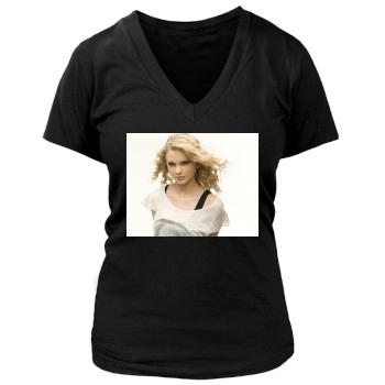 Taylor Swift Women's Deep V-Neck TShirt