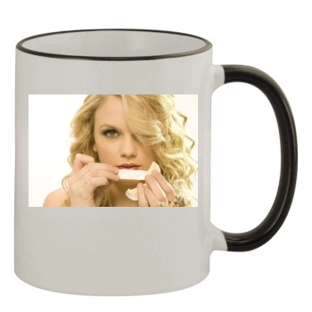 Taylor Swift 11oz Colored Rim & Handle Mug