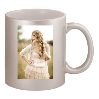 Taylor Swift 11oz Metallic Silver Mug