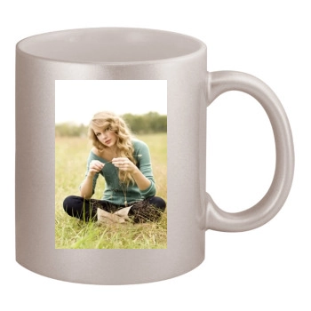 Taylor Swift 11oz Metallic Silver Mug