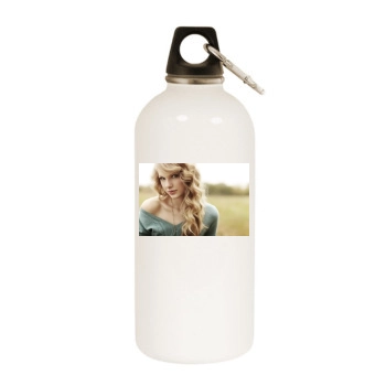 Taylor Swift White Water Bottle With Carabiner