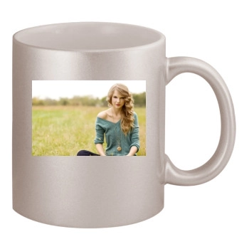 Taylor Swift 11oz Metallic Silver Mug