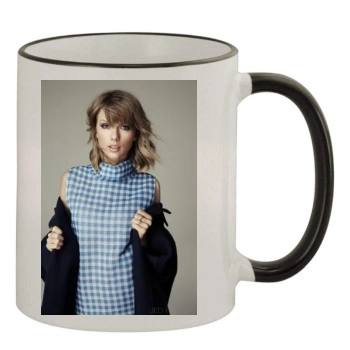 Taylor Swift 11oz Colored Rim & Handle Mug