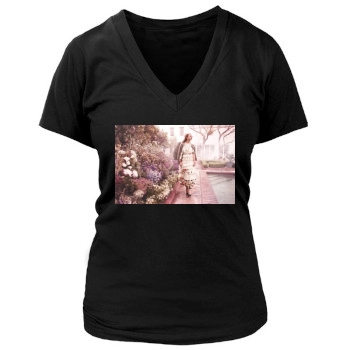 Taylor Swift Women's Deep V-Neck TShirt