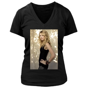 Taylor Swift Women's Deep V-Neck TShirt