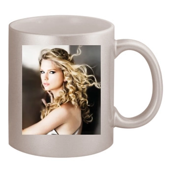 Taylor Swift 11oz Metallic Silver Mug