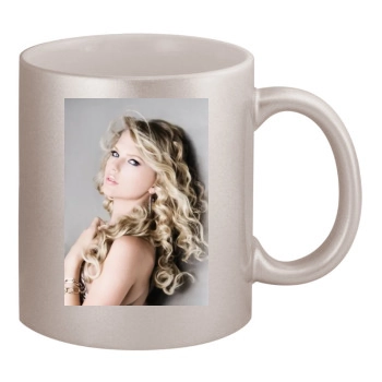 Taylor Swift 11oz Metallic Silver Mug