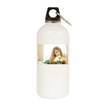 Taylor Swift White Water Bottle With Carabiner