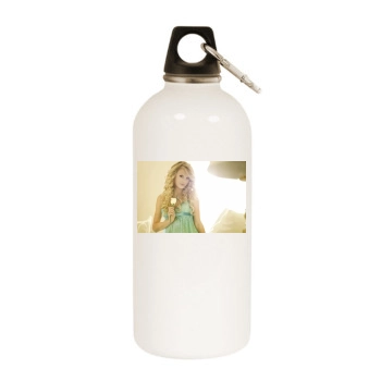 Taylor Swift White Water Bottle With Carabiner