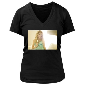 Taylor Swift Women's Deep V-Neck TShirt