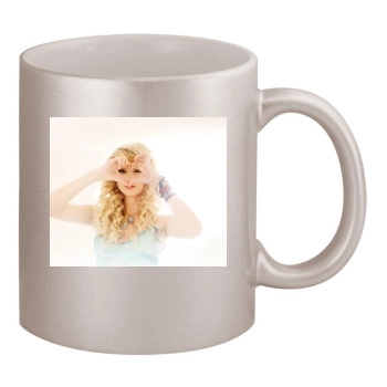 Taylor Swift 11oz Metallic Silver Mug