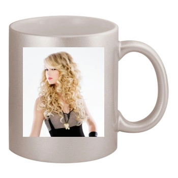 Taylor Swift 11oz Metallic Silver Mug