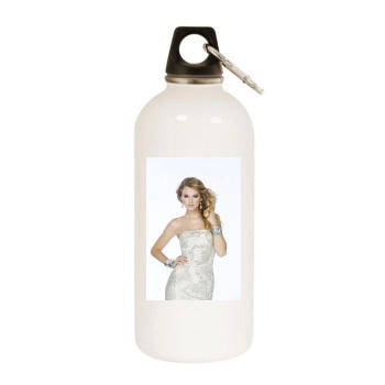 Taylor Swift White Water Bottle With Carabiner