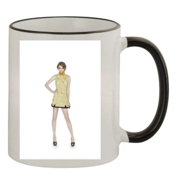 Taylor Swift 11oz Colored Rim & Handle Mug