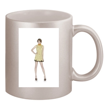 Taylor Swift 11oz Metallic Silver Mug