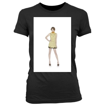 Taylor Swift Women's Junior Cut Crewneck T-Shirt