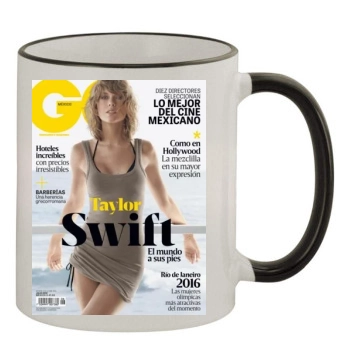 Taylor Swift 11oz Colored Rim & Handle Mug