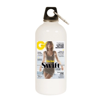 Taylor Swift White Water Bottle With Carabiner