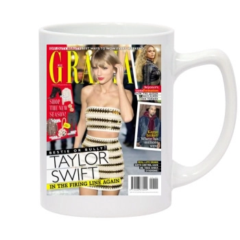 Taylor Swift 14oz White Statesman Mug