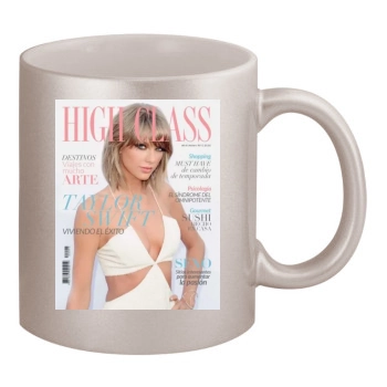 Taylor Swift 11oz Metallic Silver Mug