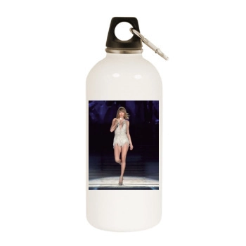 Taylor Swift White Water Bottle With Carabiner