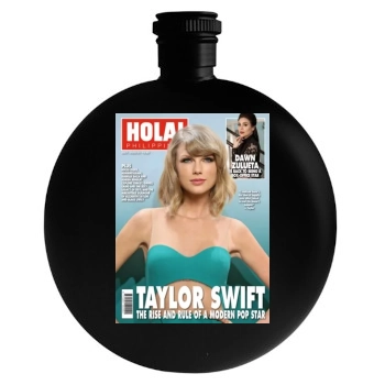 Taylor Swift Round Flask