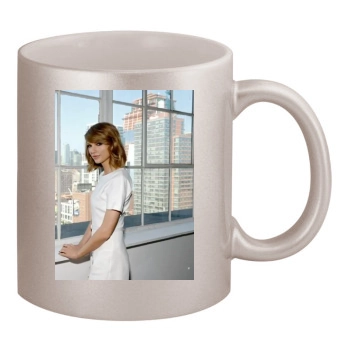 Taylor Swift 11oz Metallic Silver Mug