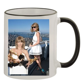 Taylor Swift 11oz Colored Rim & Handle Mug