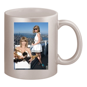 Taylor Swift 11oz Metallic Silver Mug