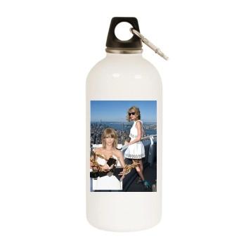 Taylor Swift White Water Bottle With Carabiner